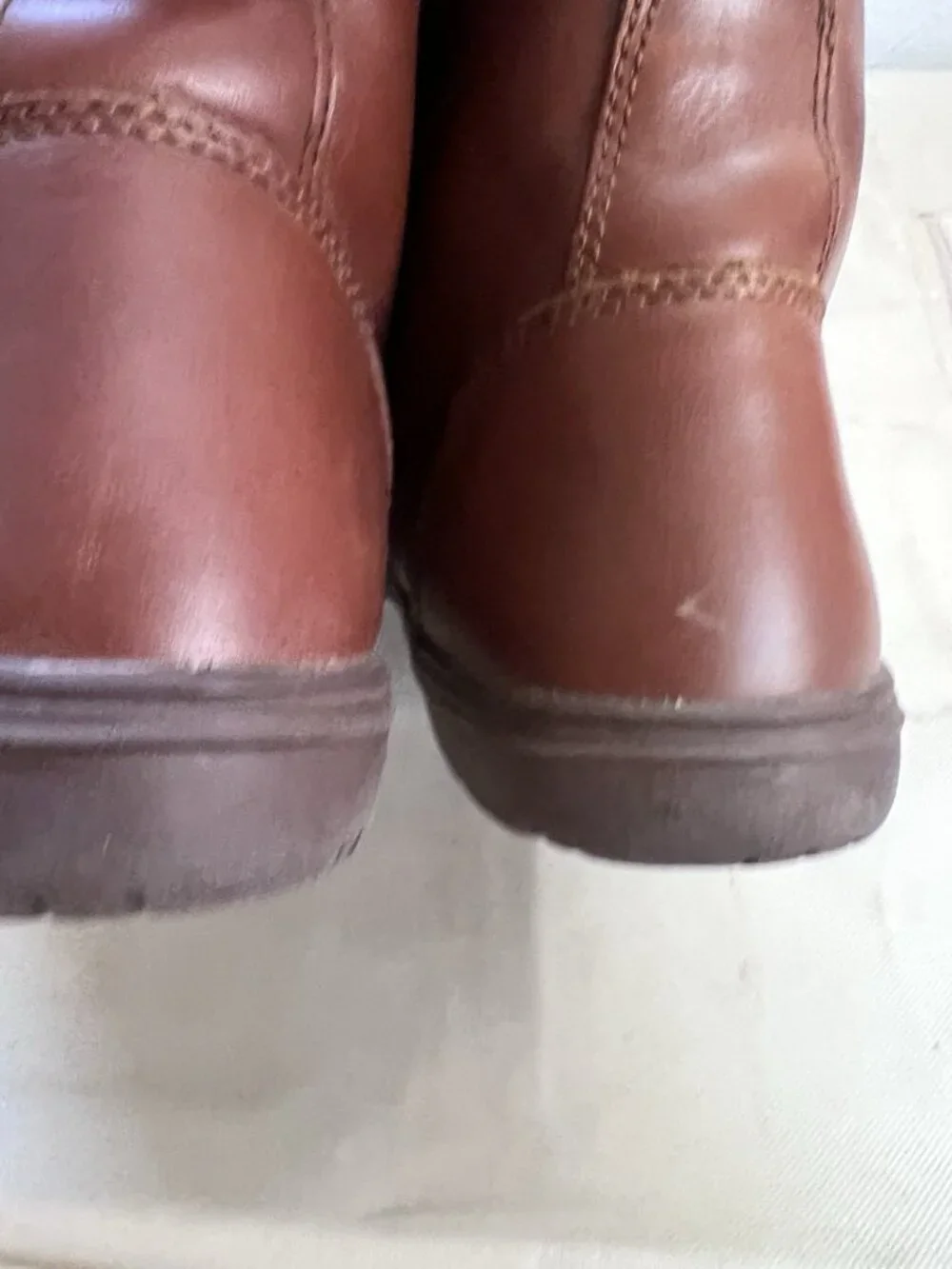 Lems Shoes Boulder Boot Leather Russet Brown Barefoot Zero Drop Size 42 EU US 9